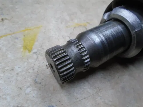 Kawasaki 900 Z1 Z1-A Engine Kickstarter Spindle Shaft 1974 WD SM346