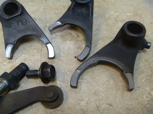 Kawasaki 300 KLF BAYOU KLF300-B1 Used Engine Shift Drum Forks 1988 #KB25