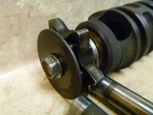 Kawasaki 300 KLF BAYOU KLF300-B1 Used Engine Shift Drum Forks 1988 #KB25
