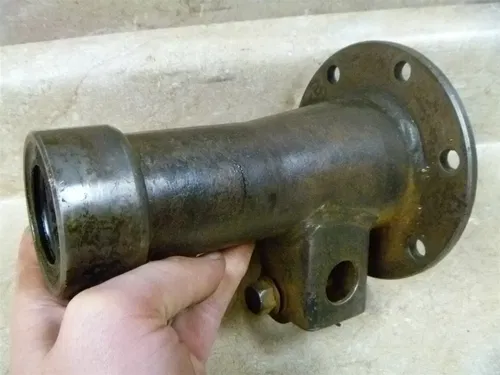 Kawasaki 220 KLF BAYOU KLF220-A1 Used  Left Rear Axle Carrier Housing 1988 #KB23