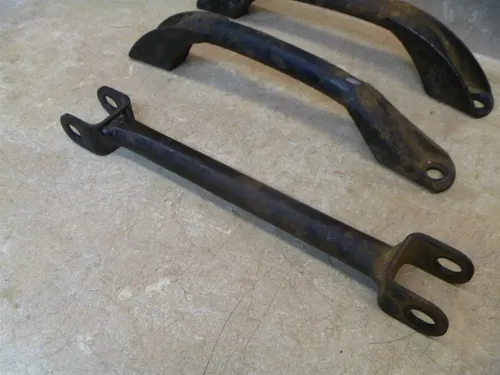 Kawasaki 300 KLF BAYOU KLF300-A Rear Mount Shock Arm Hardware Set 1987 KB43