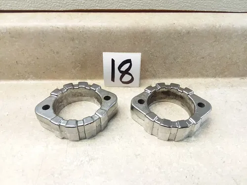 1996 Yamaha Virago XV 1100 XV1100 Exhaust Pipe Joint Flange Pair ANX-A53 #18