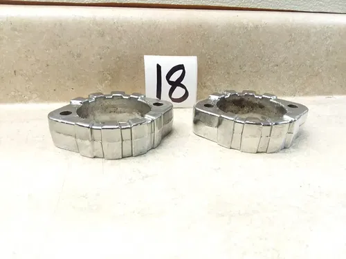 1996 Yamaha Virago XV 1100 XV1100 Exhaust Pipe Joint Flange Pair ANX-A53 #18