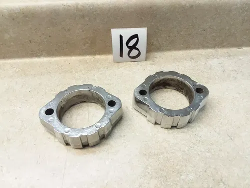 1996 Yamaha Virago XV 1100 XV1100 Exhaust Pipe Joint Flange Pair ANX-A53 #18