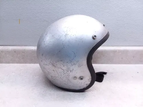 SHOEI Hondaline Stag Open Face Helmet 10/78 Size M 70s 5-Snap VINTAGE ANX-C