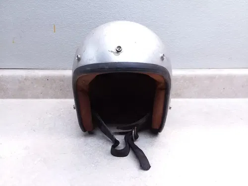 SHOEI Hondaline Stag Open Face Helmet 10/78 Size M 70s 5-Snap VINTAGE ANX-C