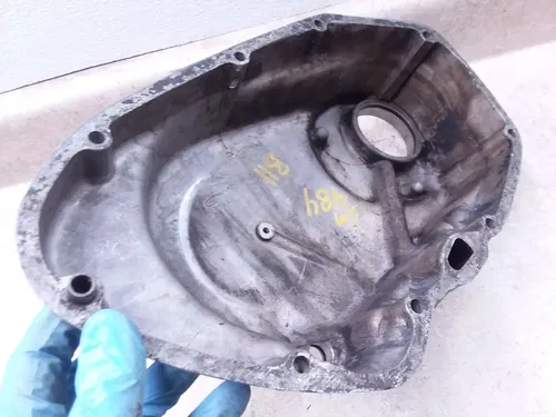 Honda 305 Dream CA CA77 Engine Left Clutch Cover 1960's Early SM484 ANX-B11