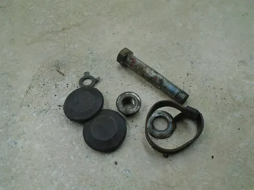 Honda 250 XR XR250R XR250-R Used Frame Caps Covers 1979 1980 HB299