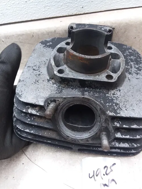 Yamaha 1978 YZ80 2J5 Engine Cylinder Jug 49.25MM ARP ANX #22 E16