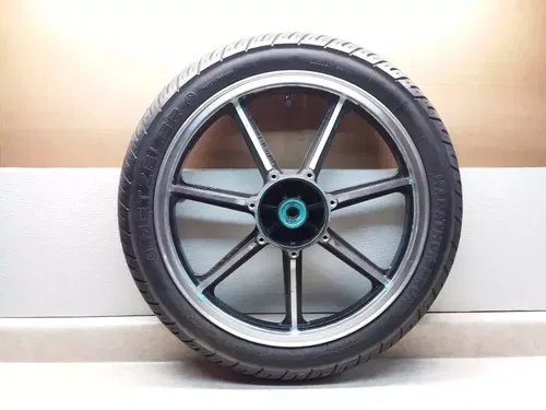 1988 Kawasaki VN 1500 Vulcan VN1500-A2 Front Wheel Bad Tire PJ-11