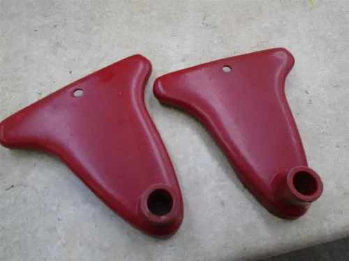 Suzuki 250 T10 Vintage Rear Frame Shock Brackets Mounts 1964 GP SB116