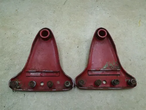 Suzuki 250 T10 Vintage Rear Frame Shock Brackets Mounts 1964 GP SB116