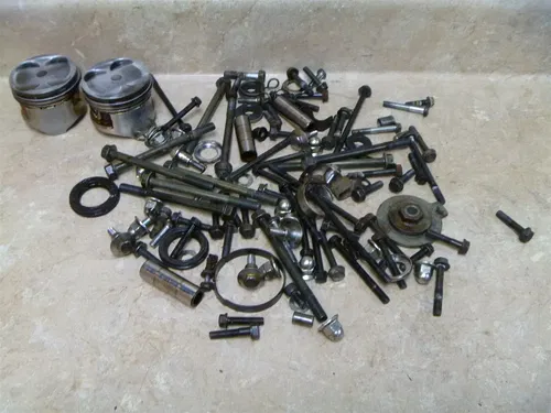 Kawasaki 600 ZX NINJA ZX600-A2 Used Engine Misc Case Bolts 1986 #SM60