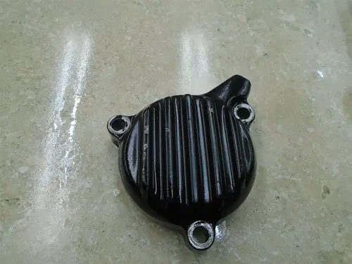 Honda 200 XR XR200R RFVC XR200-R Used Engine Oil Filter Cover 1985 HB275