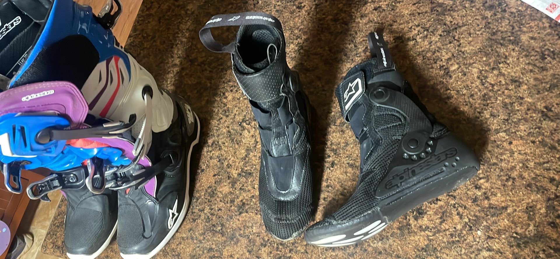 Alpinestars tech 10 Supervented Boots Sz 7  