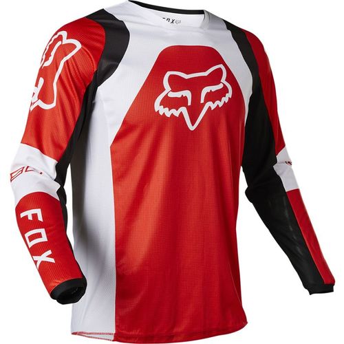 FOX RACING JERSEY/PANT LUX SET - FLO RED 