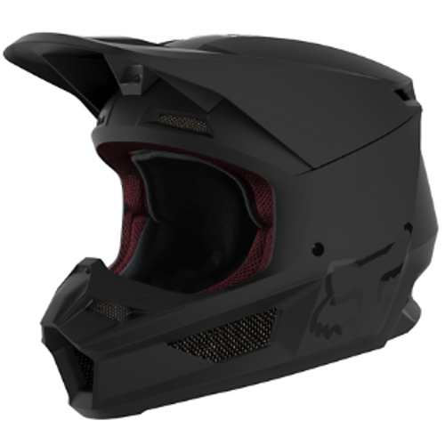 YTH V1 MATTE BLACK HELMET - Matte Black