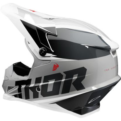 Thor MX Sector Helmet - Fader - Black/White - 4XL