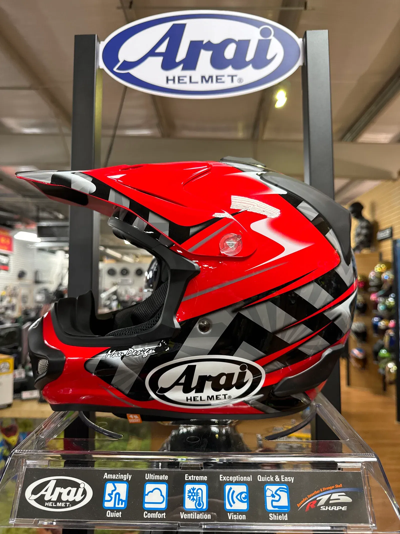 Arai motocross 2024 helmets closeout