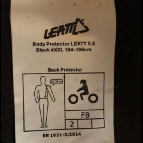 Leatt Body Protector 5.5 Size XXL 