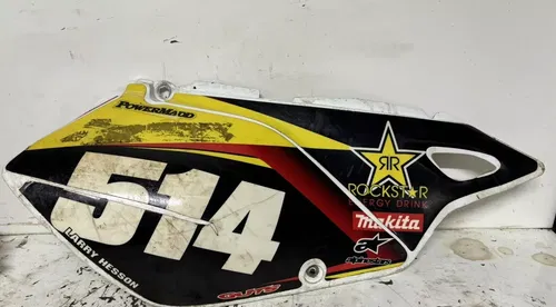 2000 00 Suzuki DRZ400 DRZ 400 S Number Plate Right Side Cover Plastic