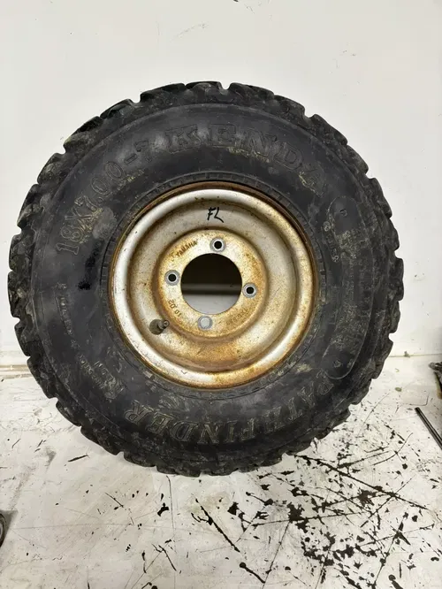 03 Yamaha Raptor 80 YFM 80 Front Left Wheel Tire 02-06
