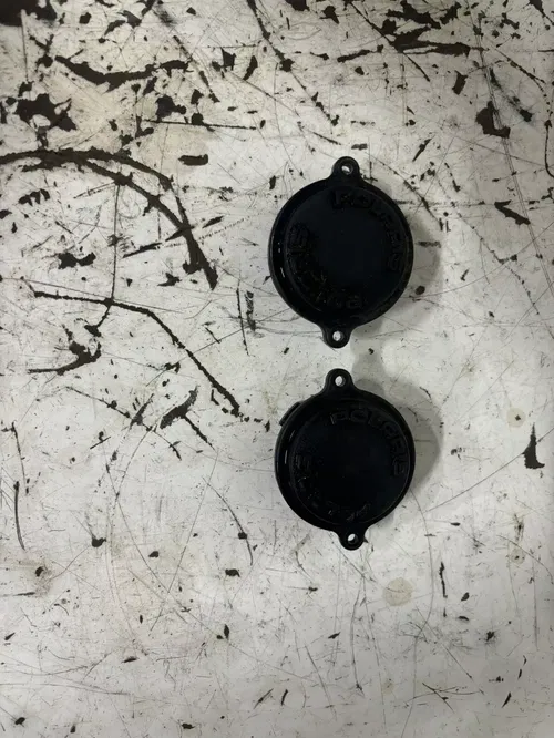 2003 POLARIS Trail Boss Front  Front AXLE HUB DUST COVER CAP SET  03-05