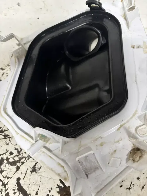 2023-24   ktm 250 SXF AIR CLEANER FILTER BOX RUBBER INTAKE TUBE PANEL