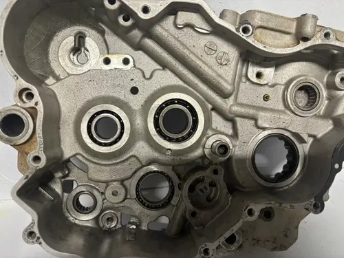 2008 08 KTM 250XCF 250 XCF Engine Motor Crankcase Crank Case Bottom End Right RH