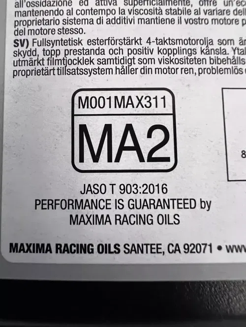 10w50 ProPlus+ Maxima Racing Oils Full Synthetic Engine Oil 4 Stroke MX ATV