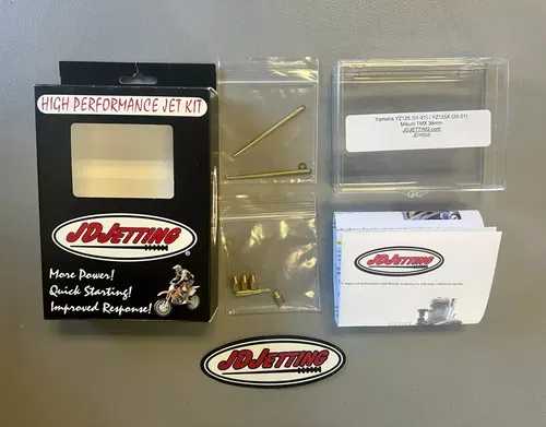 2001-2021 Yamaha YZ125 / X Jet Kit JD Jetting JDY005 YZ 125 X 2020-2022