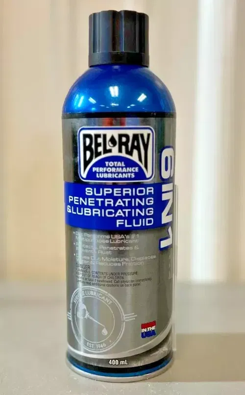 Bel Ray 6in1 Multi Purpose Lubricant  Penetrating Fluid 400ml 13.5 oz 6 in 1