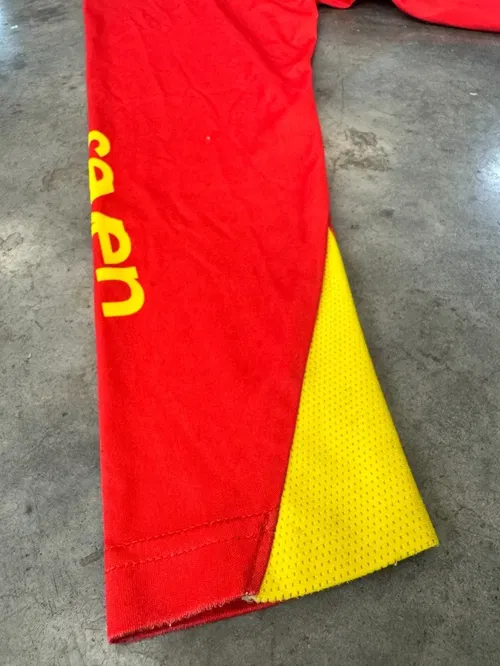 Seven MX Motocross Jersey Rival Size YL Yellow Red MX ATV Dirtbike Gear Youth L
