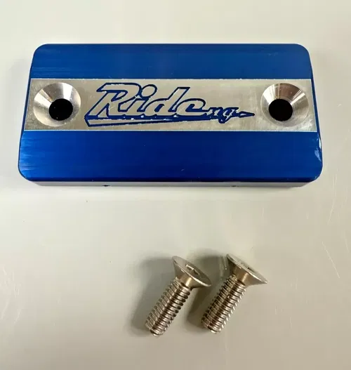 Front Brake Master Cylinder Cover Ride Engineering Blue RM RMZ 80 85 125 250 Z