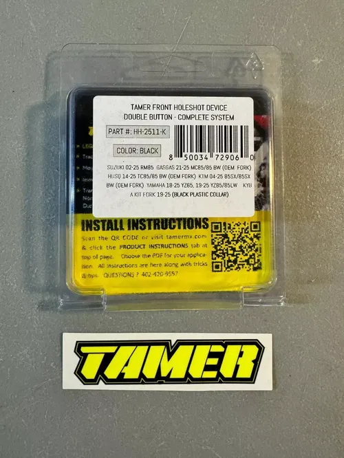 Tamer X-Wing Double Button Holeshot Device Suzuki RM85 2002-2025 RM 85 L