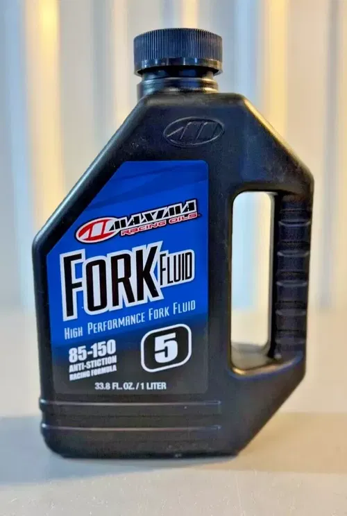 Maxima Racing Fork Fluid 5w Dirt Bike Fork Oil 1 Liter 59901-5 Suspension MX