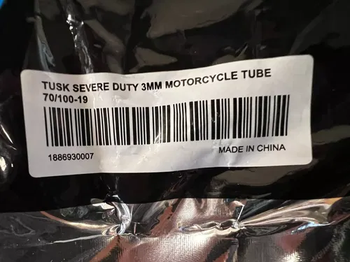 Heavy Duty Tube Front 70/100-19 Severe 3mm Tusk MX Dirt Bike 19 inch Inner Tire