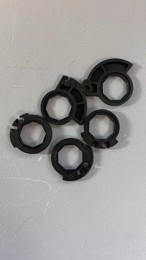 ODI Lock-On Grips Soft Compound Grey v2 Half Waffle MX Dirt Bike Moto 7/8 Twist