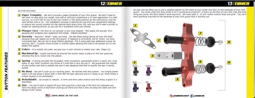 Tamer X-Wing Double Button Holeshot Device KTM 125 150 250 300 350 450 SX SXF