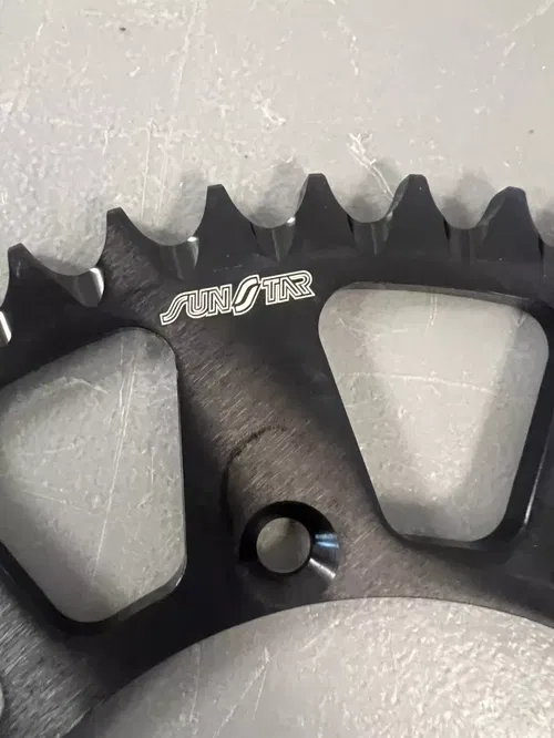 Rear Sprocket Black 51T Sunstar Aluminum Kawasaki KX KLX KDX KX250F KX450F