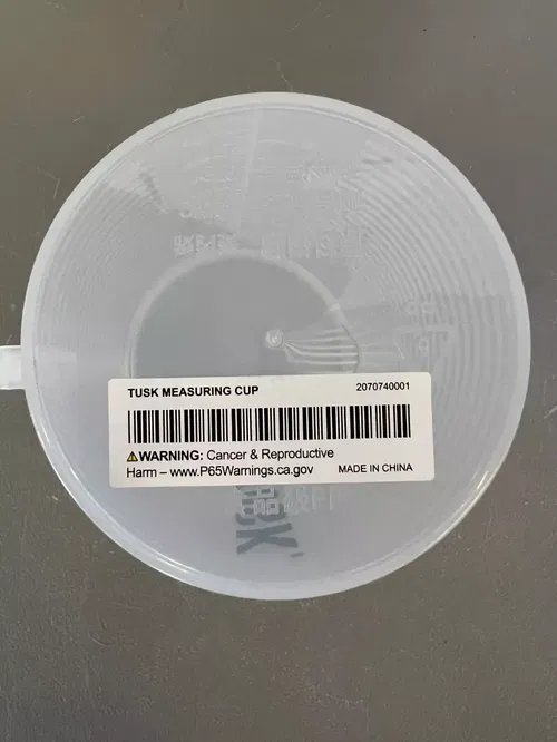 Measuring Cup with Lid Tusk Liquid 35 fl oz 1000 cc ml Oil Change Service Shop