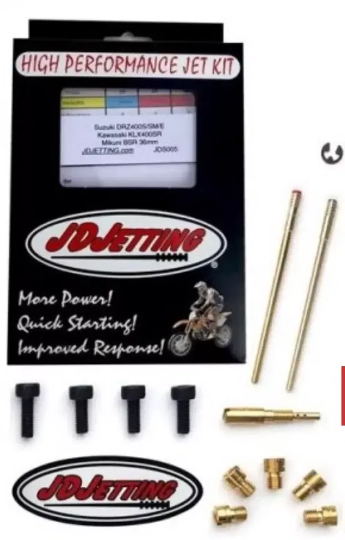 JD Jetting Jet Kit Suzuki DRZ 400 S SM 2000-2024 JDS005 Mikuni Carb KLX 400 SR