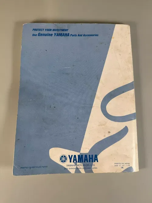 Owners Service Manual OEM Yamaha TT-R125 TT-R125L 01 TTR 125 L  LIT-11626-14-30