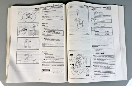 Owners Service Manual OEM Yamaha TT-R125 TT-R125L 01 TTR 125 L  LIT-11626-14-30