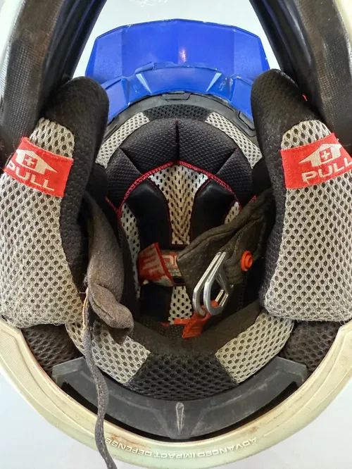 6D ATR-1 Helmet Red White Blue Youth Small YS MX ATV UTV Kids Motocross Moto ODS