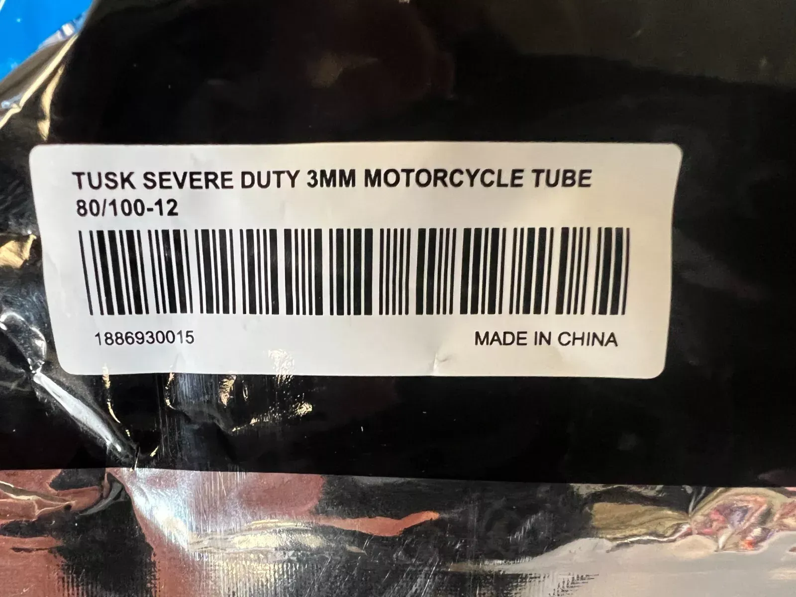 80/100-12 Rear Severe Heavy Duty Inner Tire Tube 3mm Tusk MX Dirt Bike 12 inch