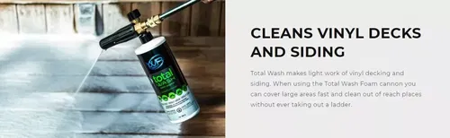 Total Wash Off-Road Cartridge WR Performance MX ATV UTV Soap Foam Cleaner 1qt