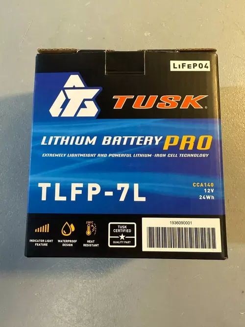 Lithium Battery TLFP-7L Tusk Dirt Bike MX ATV Motorcycle LiFeP04 1936090001