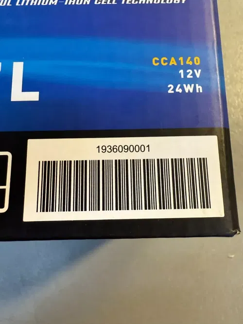 Lithium Battery TLFP-7L Tusk Dirt Bike MX ATV Motorcycle LiFeP04 1936090001