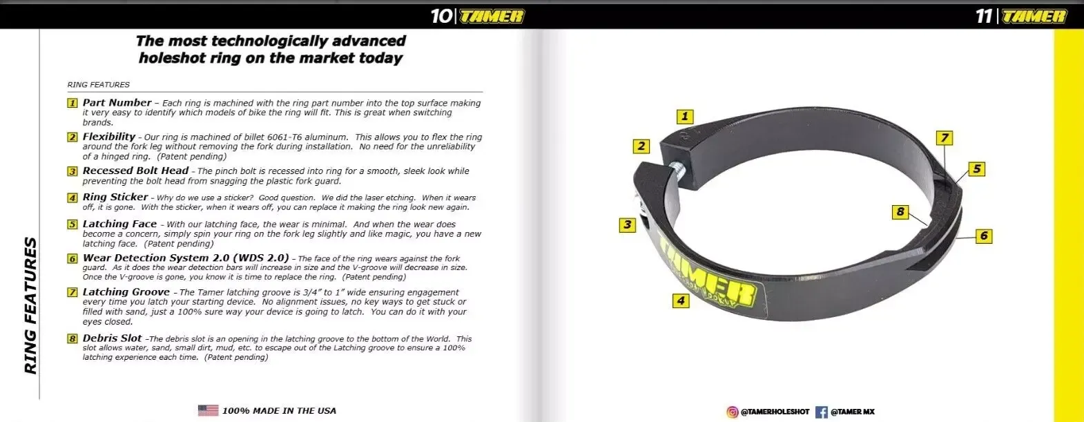 Tamer X-Wing Double Button Holeshot Device Cobra CX50 JR SR E5 CX65 2005-2025